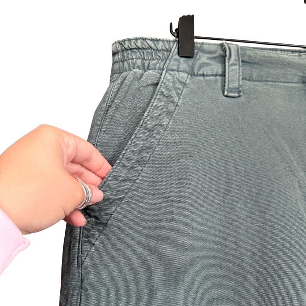 American Eagle Deep Teal Cargo Pants - Picture 4 of 10